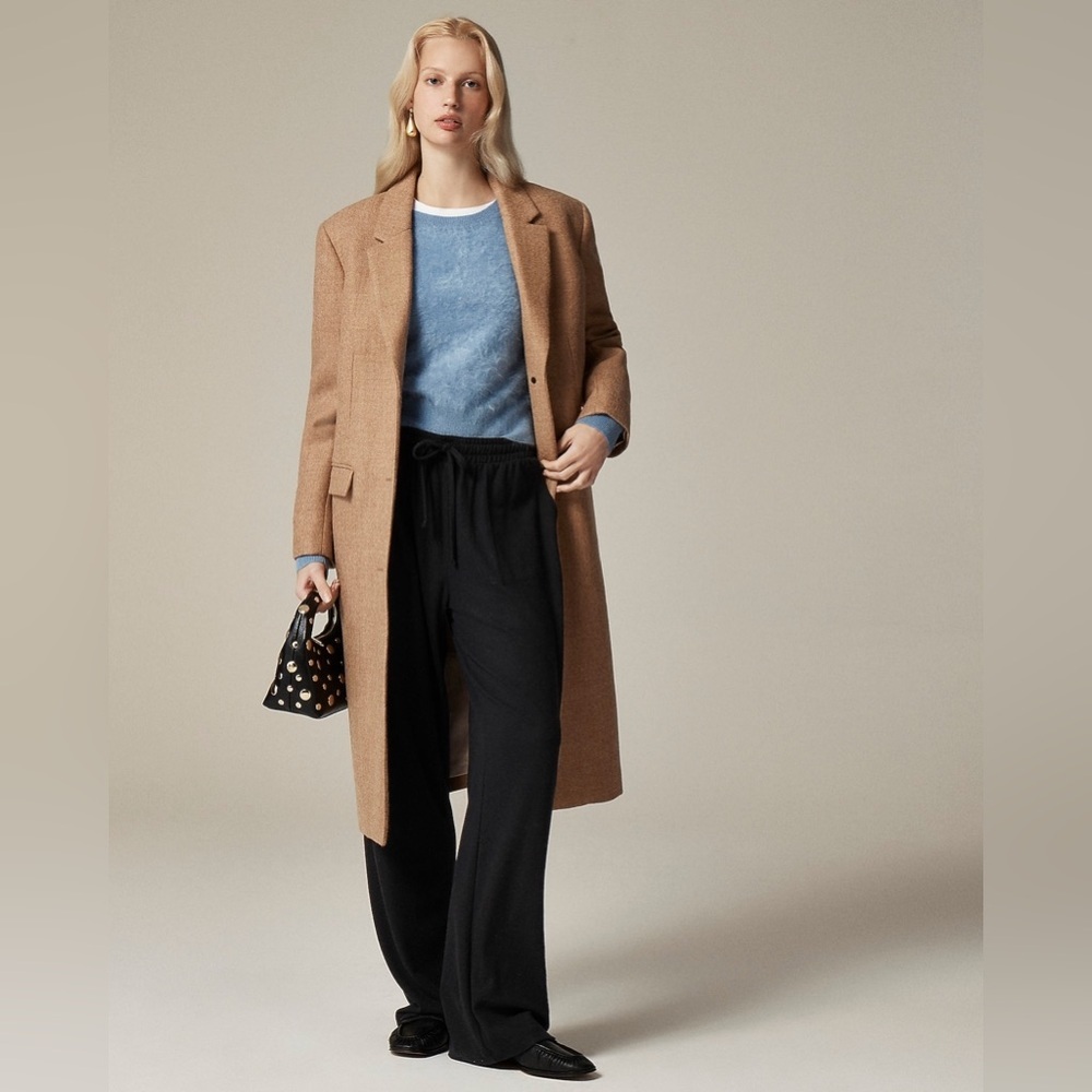J Crew Soft rib wide-leg pant CF405